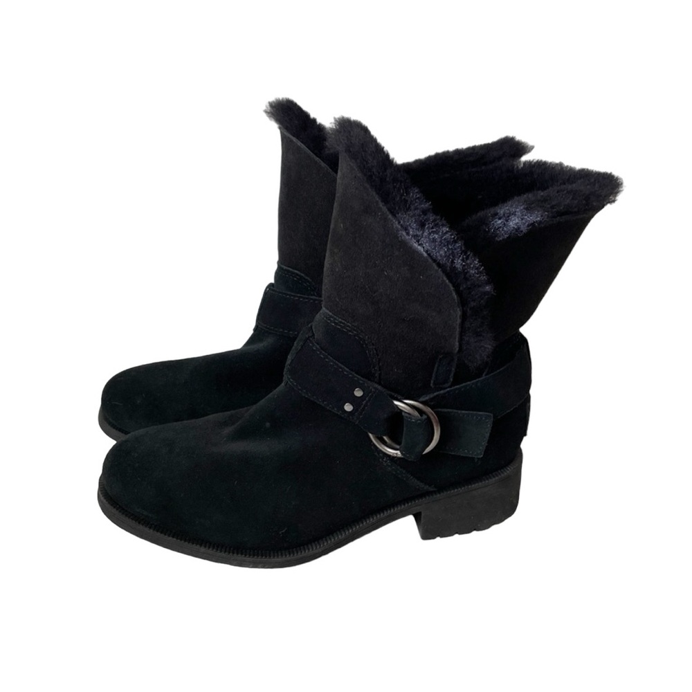 NEW UGG Bodie black suede boots - Picture 4 of 11